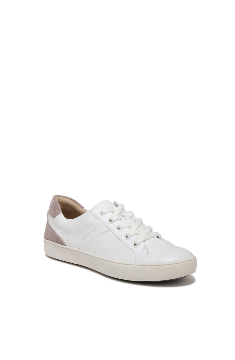 Naturalizer Womens Morrison Comfortable Lace Up Fashion Casual Sneaker,White Leather Taupe,6.5 W US - Image 3